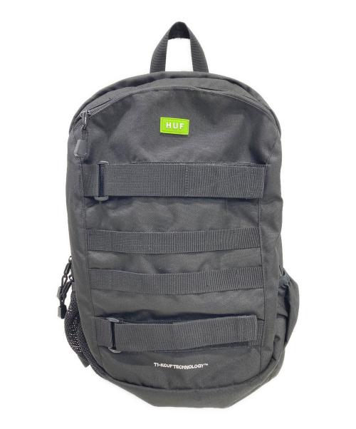HUF（ハフ）HUF (ハフ) リュック ブラックの古着・服飾アイテム