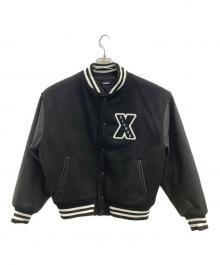 X-LARGE（エクストララージ）の古着「スタジャン」｜ブラック