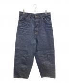 SKEWedスキュー）の古着「MATCH POCKET PANTS」｜インディゴ