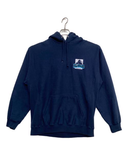 X-LARGE（エクストララージ）X-LARGE (エクストララージ) プルオーバーパーカー ネイビー サイズ:Lの古着・服飾アイテム