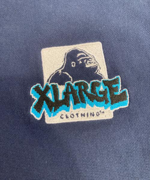 X-LARGE（エクストララージ）X-LARGE (エクストララージ) プルオーバーパーカー ネイビー サイズ:Lの古着・服飾アイテム