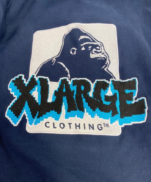 X-LARGE（エクストララージ）X-LARGE (エクストララージ) プルオーバーパーカー ネイビー サイズ:Lの古着・服飾アイテム