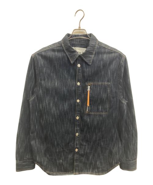 SATUR（セター）SATUR (セター) デニムシャツ インディゴ サイズ:XLの古着・服飾アイテム