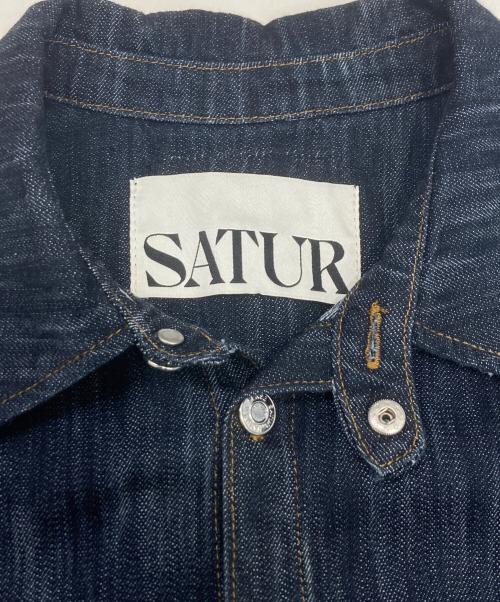 SATUR（セター）SATUR (セター) デニムシャツ インディゴ サイズ:XLの古着・服飾アイテム