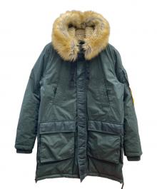 DIESEL（ディーゼル）の古着「モッズコート」｜グリーン