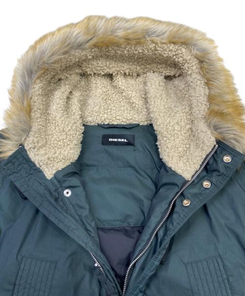 DIESEL（ディーゼル）DIESEL (ディーゼル) モッズコート グリーン サイズ:Mの古着・服飾アイテム