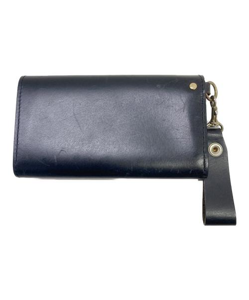 AVIREX（アヴィレックス）AVIREX (アヴィレックス) 長財布 ブラックの古着・服飾アイテム