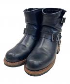 AVIREXアヴィレックス）の古着「エンジニアブーツ」｜ブラック