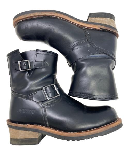 AVIREX（アヴィレックス）AVIREX (アヴィレックス) エンジニアブーツ ブラック サイズ:25㎝の古着・服飾アイテム