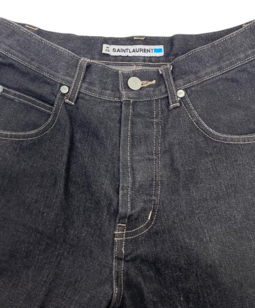 SAINTLAURENT（サンローラン）SAINTLAURENT (サンローラン) デニムパンツ ブラック サイズ:W28の古着・服飾アイテム