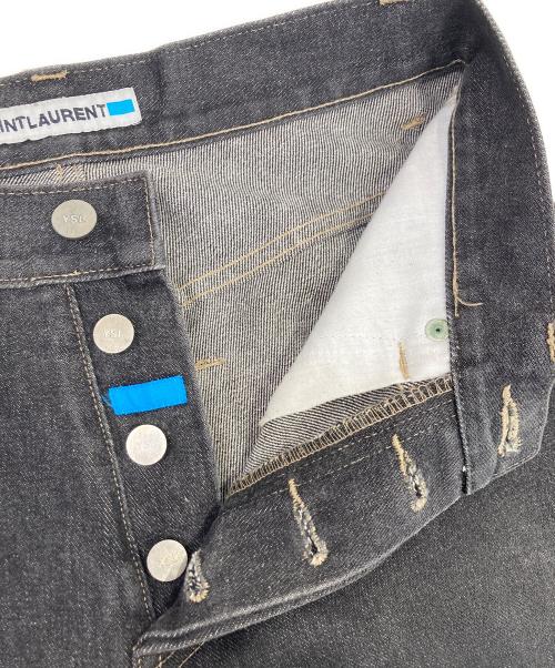 SAINTLAURENT（サンローラン）SAINTLAURENT (サンローラン) デニムパンツ ブラック サイズ:W28の古着・服飾アイテム
