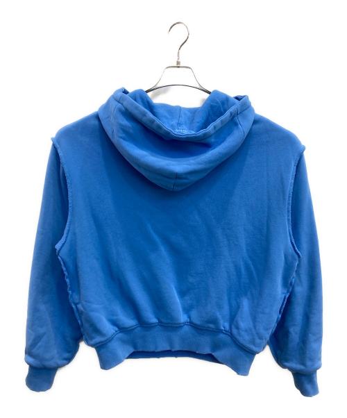 H&M（エイチアンドエム）H&M (エイチアンドエム) HERON PRESTON (ヘロンプレストン) プルオーバーパーカー スカイブルー サイズ:Ｍの古着・服飾アイテム