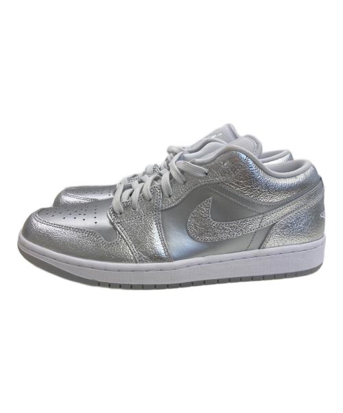 NIKE（ナイキ）NIKE (ナイキ) Air Jordan 1 Low SE シルバー サイズ:28.5 未使用品の古着・服飾アイテム
