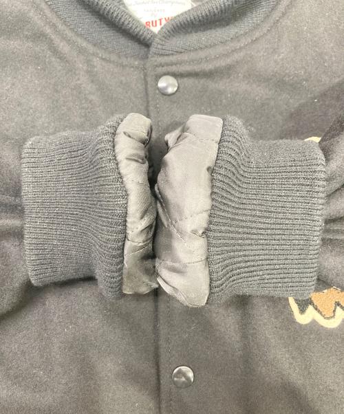 FREAK'S STORE（フリークスストア）FREAK'S STORE (フリークスストア) butwin (バトウィン) MISSION DISTRICT (ミッション ディストリクト) スタジャン ブラック サイズ:Lの古着・服飾アイテム