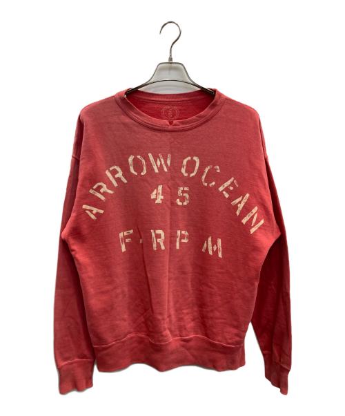 45R（フォーティファイブ・アール）45R (フォーティファイブ・アール) スウェット レッド サイズ:5の古着・服飾アイテム