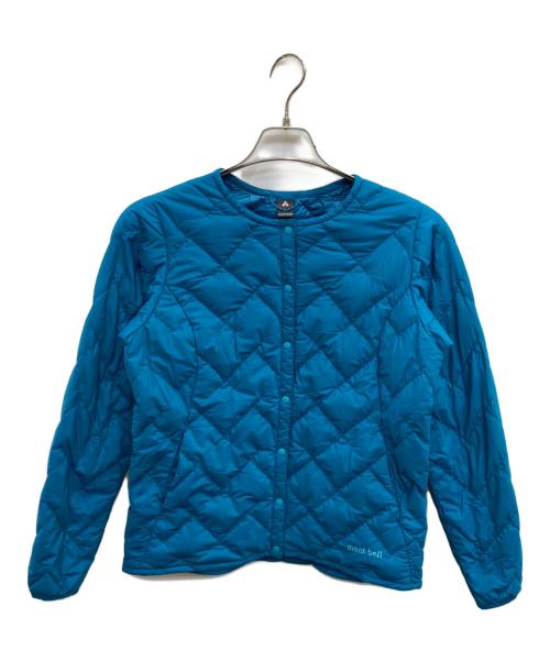 mont-bell（モンベル）mont-bell (モンベル) スペリオダウン ラウンドネックジャケット ブルー サイズ:Mの古着・服飾アイテム