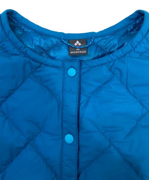 mont-bell（モンベル）mont-bell (モンベル) スペリオダウン ラウンドネックジャケット ブルー サイズ:Mの古着・服飾アイテム