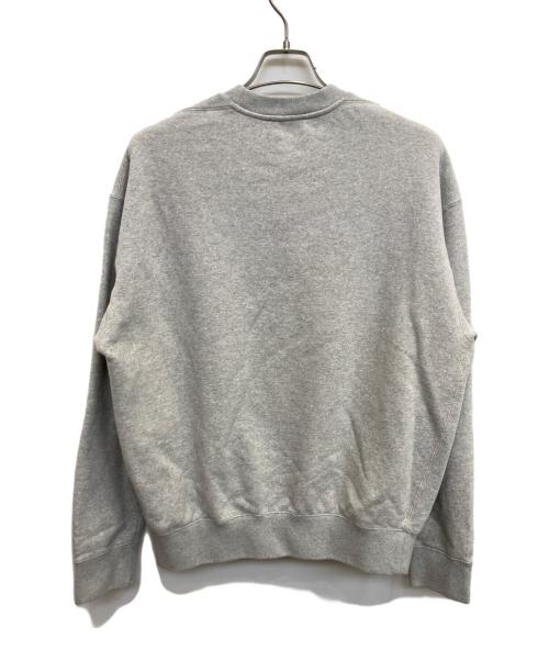 JIL SANDER（ジルサンダー）JIL SANDER (ジルサンダー) Logo Patch Crew Sweat グレー サイズ:Sの古着・服飾アイテム