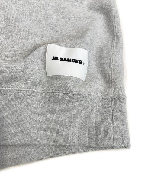 JIL SANDER（ジルサンダー）JIL SANDER (ジルサンダー) Logo Patch Crew Sweat グレー サイズ:Sの古着・服飾アイテム
