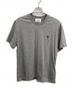 AMI PARISアミ パリス）の古着「ロゴTシャツ」｜グレー