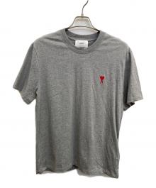 AMI PARIS（アミ パリス）の古着「ロゴTシャツ」｜グレー