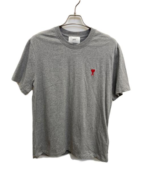 AMI PARIS（アミ パリス）AMI PARIS (アミ パリス) ロゴTシャツ グレー サイズ:XLの古着・服飾アイテム