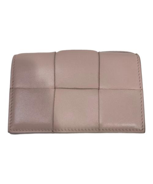 BOTTEGA VENETA（ボッテガベネタ）BOTTEGA VENETA (ボッテガベネタ) カードケース ピンクの古着・服飾アイテム