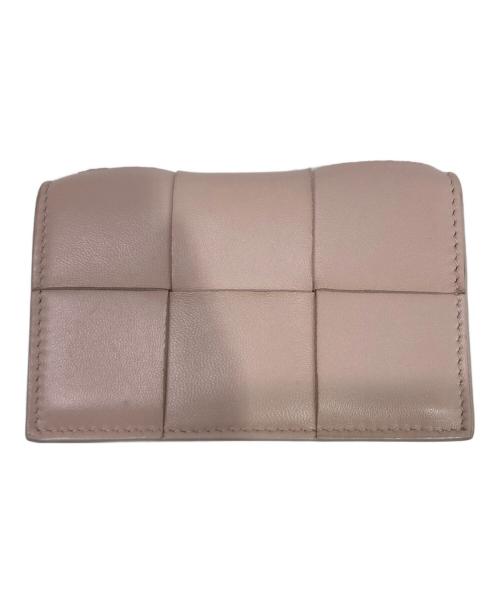 BOTTEGA VENETA（ボッテガベネタ）BOTTEGA VENETA (ボッテガベネタ) カードケース ピンクの古着・服飾アイテム