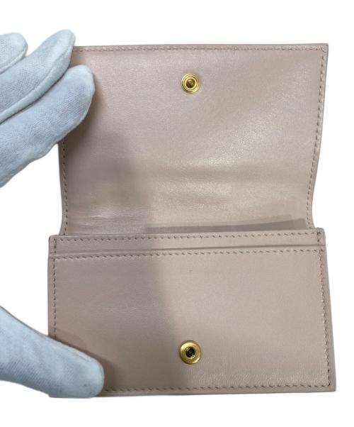 BOTTEGA VENETA（ボッテガベネタ）BOTTEGA VENETA (ボッテガベネタ) カードケース ピンクの古着・服飾アイテム