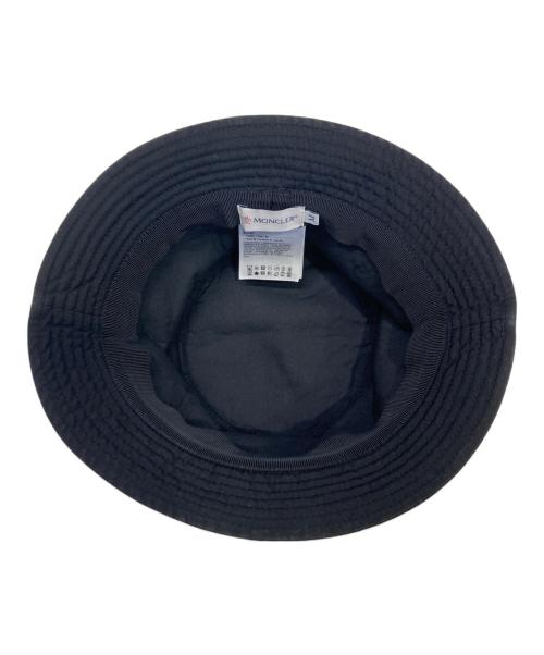 MONCLER（モンクレール）MONCLER (モンクレール) ハット ブラック サイズ:Mの古着・服飾アイテム
