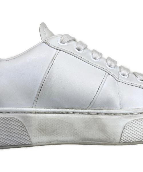 PRADA（プラダ）PRADA (プラダ) スニーカー ホワイト サイズ:35の古着・服飾アイテム