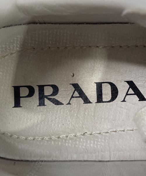 PRADA（プラダ）PRADA (プラダ) スニーカー ホワイト サイズ:35の古着・服飾アイテム