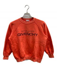 GIVENCHY オレンジ スウェット 12+ 中古・古着通販】GIVENCHY (ジバンシィ) ロゴスウェット ブラック