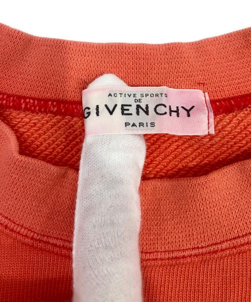GIVENCHY（ジバンシィ）GIVENCHY (ジバンシィ) スウェット オレンジ サイズ:Mの古着・服飾アイテム