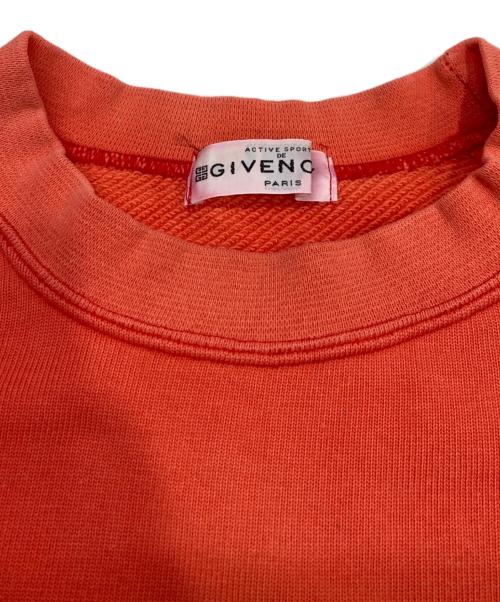 GIVENCHY（ジバンシィ）GIVENCHY (ジバンシィ) スウェット オレンジ サイズ:Mの古着・服飾アイテム