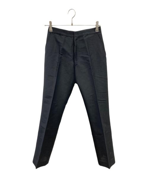 YOHJI YAMAMOTO（ヨウジヤマモト）YOHJI YAMAMOTO (ヨウジヤマモト) コットンモヘヤパンツ ブラック サイズ:2の古着・服飾アイテム