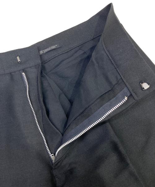 YOHJI YAMAMOTO（ヨウジヤマモト）YOHJI YAMAMOTO (ヨウジヤマモト) コットンモヘヤパンツ ブラック サイズ:2の古着・服飾アイテム