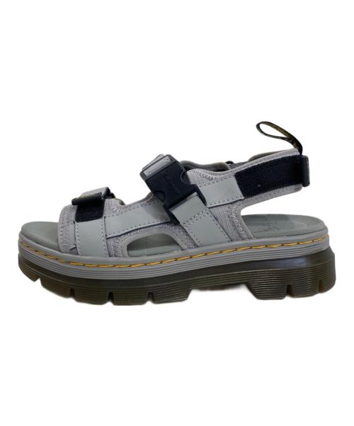 Dr.Martens（ドクターマーチン）Dr.Martens (ドクターマーチン) サンダル グレー サイズ:UK3の古着・服飾アイテム