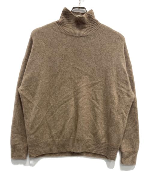 AURALEE（オーラリー）AURALEE (オーラリー) BABY CASHMERE KNIT TURTLE NECK P/O ベージュ サイズ:Sの古着・服飾アイテム