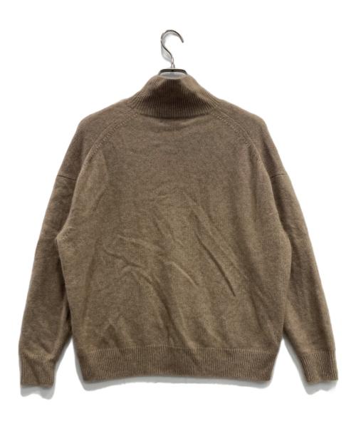 AURALEE（オーラリー）AURALEE (オーラリー) BABY CASHMERE KNIT TURTLE NECK P/O ベージュ サイズ:Sの古着・服飾アイテム