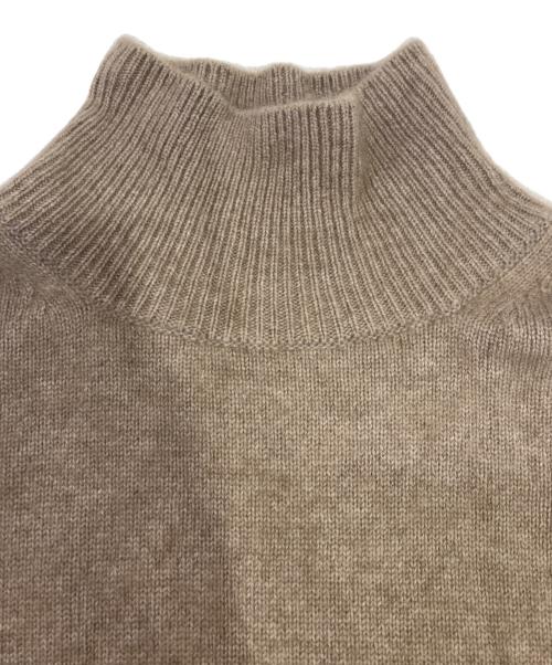AURALEE（オーラリー）AURALEE (オーラリー) BABY CASHMERE KNIT TURTLE NECK P/O ベージュ サイズ:Sの古着・服飾アイテム