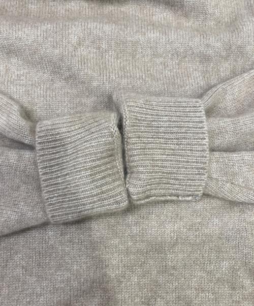 AURALEE（オーラリー）AURALEE (オーラリー) BABY CASHMERE KNIT TURTLE NECK P/O ベージュ サイズ:Sの古着・服飾アイテム