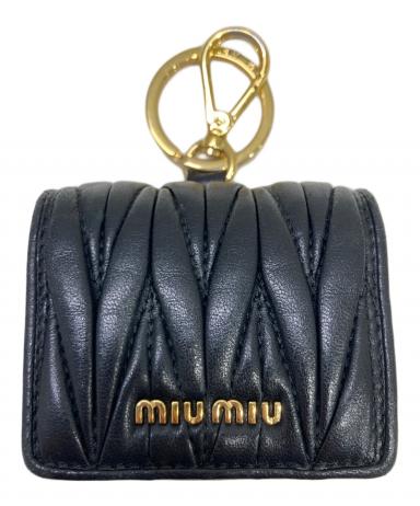 中古・古着通販】MIU MIU (ミュウミュウ) AirPodsケース ブラック