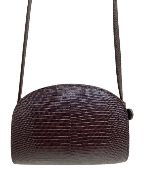 A.P.C.（アーペーセー）A.P.C. (アーペーセー) デミルーンバッグ ブラウンの古着・服飾アイテム