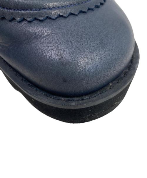 慈雨（ジウ）慈雨 (ジウ) スリッポン ネイビー サイズ:22½の古着・服飾アイテム