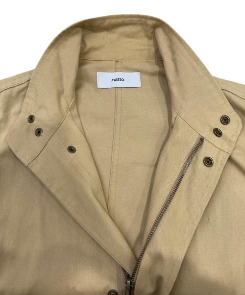 natto（ナット）natto (ナット) ミリタリーモッズコート M-65 ベージュ サイズ:Fの古着・服飾アイテム