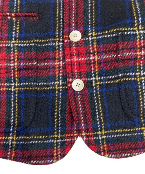 MITSUMINE（ミツミネ）MITSUMINE (ミツミネ) Harris Tweed (ハリスツイード) ベスト ネイビー サイズ:LLの古着・服飾アイテム