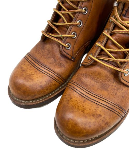 RED WING（レッドウィング）RED WING (レッドウィング) アイアンレンジ ブラウン サイズ:US 7½の古着・服飾アイテム