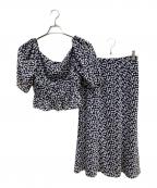 HER LIP TOハーリップトゥ）の古着「Cherry Pattern Two Piece」｜ネイビー