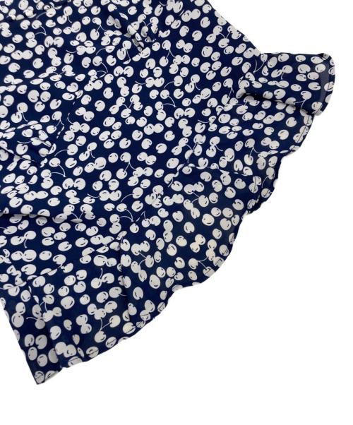 HER LIP TO（ハーリップトゥ）Her lip to (ハーリップトゥ) Cherry Pattern Two Piece ネイビー サイズ:Mの古着・服飾アイテム